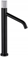 Mexen Rumba One high basin tap, black/chrome - 73511-77