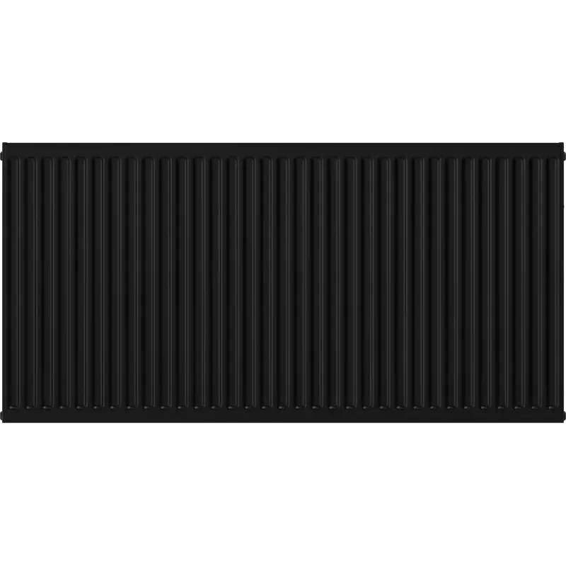 Mexen C22 panel radiator 600 x 2600 mm, side connection, 4297 W, black - W422-060-260-70