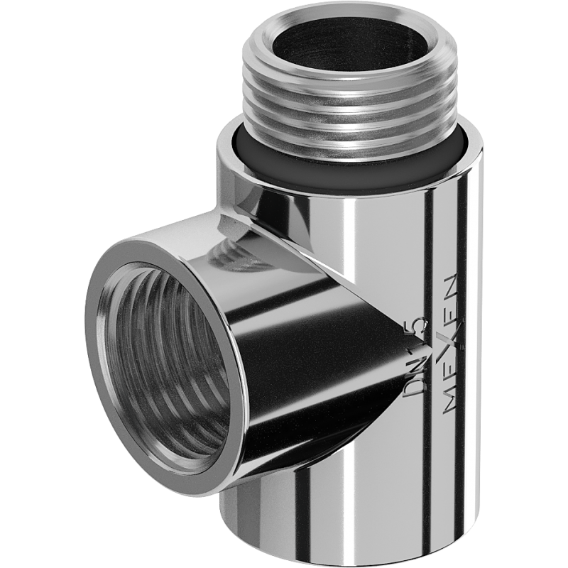 Mexen electric heater tee, chrome - W906-000-01