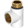 Mexen T-joint for electric heater, white - W906-000-20