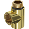 Mexen T-connector for electric heater, gold - W906-000-50