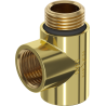Mexen Uni-Term tee for electric heater, gold - W906-000-50