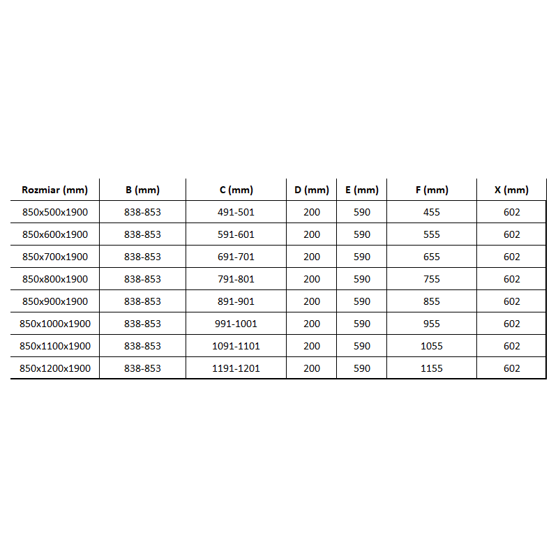 Mexen Roma pivot shower enclosure 85 x 110 cm, transparent, chrome - 854-085-110-01-00