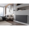 Mexen CVF33 Flat Panel Radiator 400 x 1600 mm, Bottom Connection, 2530 W, Anthracite - W633F-040-160-66