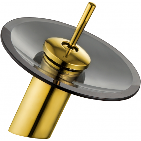 Mexen Niagara washbasin mixer tap, Gold - 745600-57