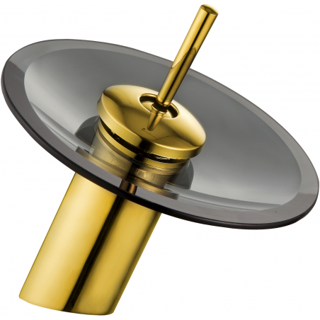 Mexen Niagara washbasin tap, gold - 745600-57