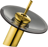 Mexen Niagara washbasin mixer tap, Gold - 745600-57