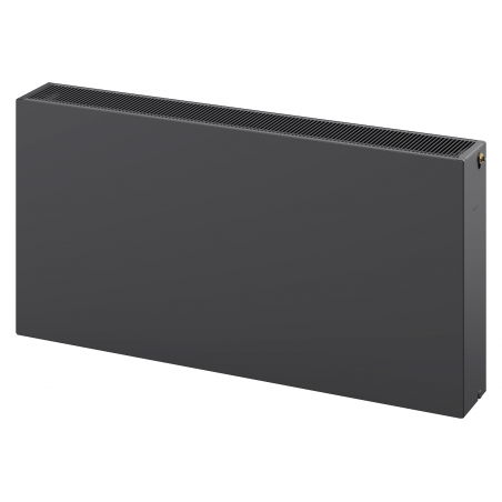 Mexen Flat CVF33 panel radiator 600 x 1200 mm, bottom connection, 2641 W, anthracite - W633F-060-120-66