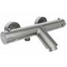 Mexen Kai thermostatic bathtub mixer tap, Graphite - 77300-66