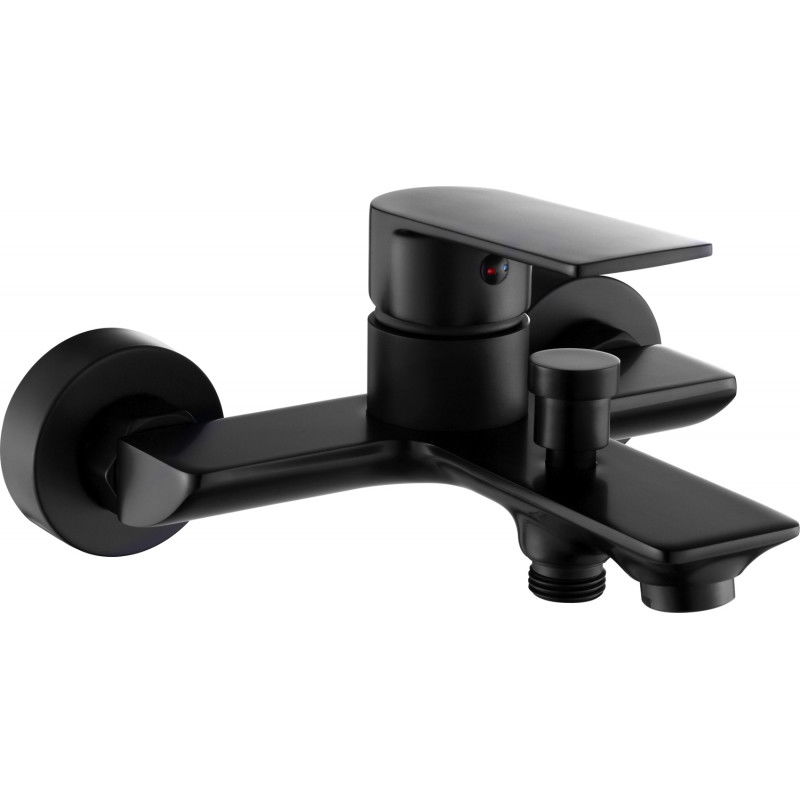 Mexen Alexa bathtub mixer tap, Black - 71230-70