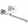 Mexen Milo long sprout bathtub mixer tap, Chrome - 71335-00