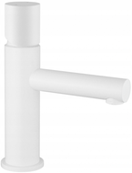 Mexen Elba One washbasin mixer tap, White - 74101-20