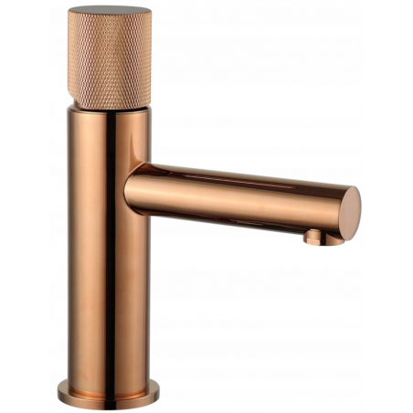 Mexen Elba One washbasin tap, rose gold - 74101-60