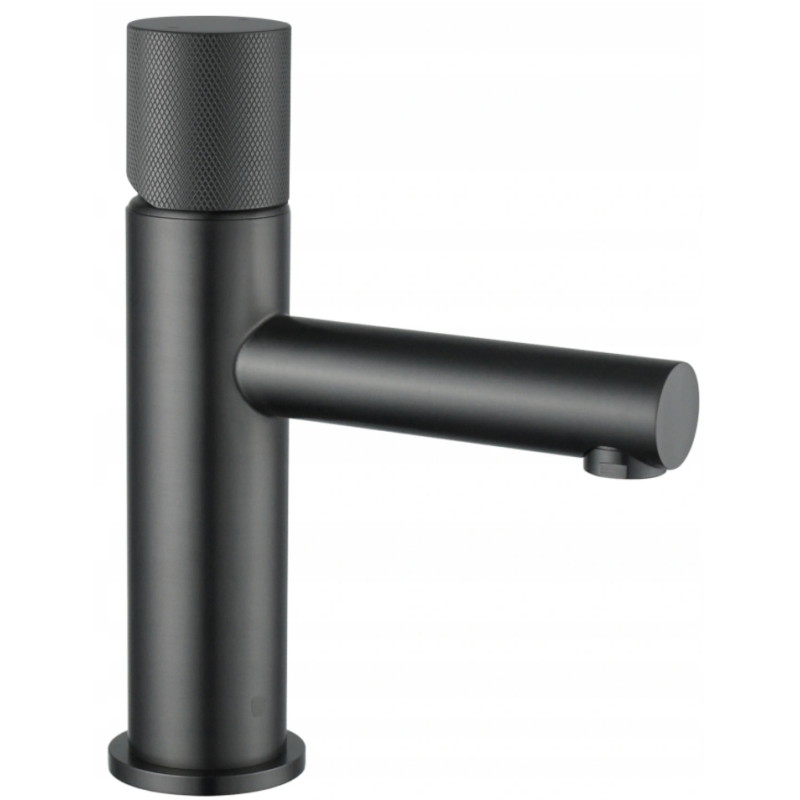 Mexen Elba One washbasin faucet, brushed gun gray - 74101-66