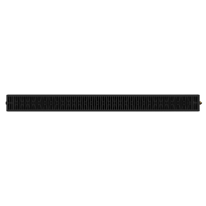 Mexen CVF22 Flat panel radiator 400 x 1800 mm, bottom connection, 2049 W, black - W622F-040-180-70