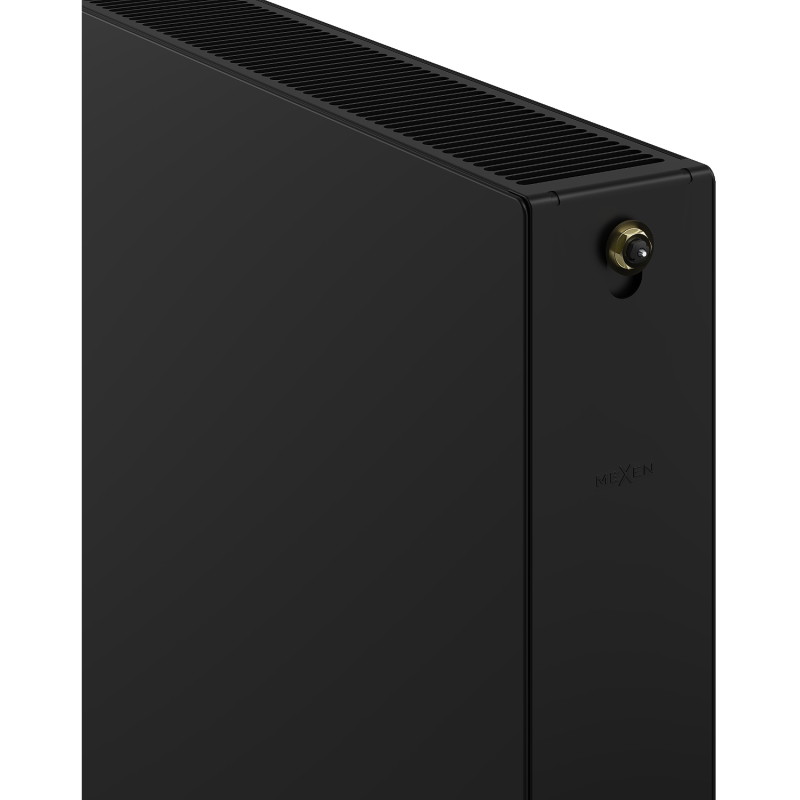 Mexen CVF22 Flat panel radiator 400 x 1800 mm, bottom connection, 2049 W, black - W622F-040-180-70