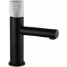 Mexen Elba One washbasin faucet, black/chrome - 74101-77