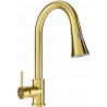 Mexen Elia kitchen tap, gold - 670101-50