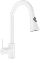 Mexen Elia kitchen mixer tap, White - 670101-20