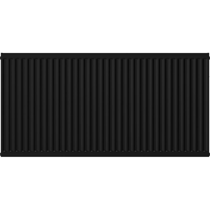 Mexen C11 panel radiator 400 x 1800 mm, side connection, 1166 W, black - W411-040-180-70