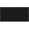 Mexen C11 plate radiator 400 x 1800 mm, side connection, 1166 W, black - W411-040-180-70