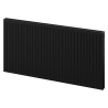 Mexen C11 plate radiator 400 x 2400 mm, side connection, 1555 W, black - W411-040-240-70