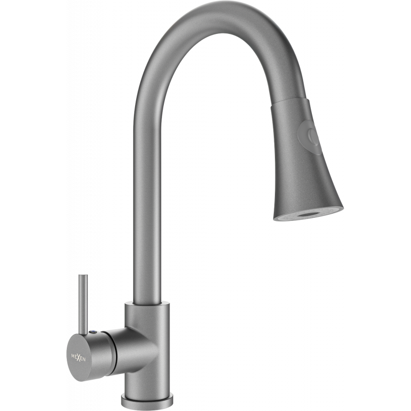 Mexen Elia kitchen tap, grey - 670101-61