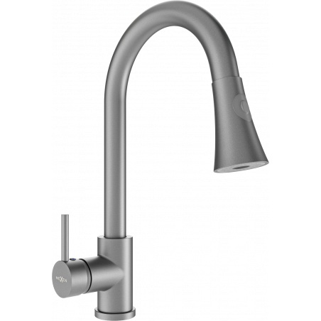 Mexen Elia kitchen tap, grey - 670101-61