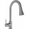 Mexen Elia kitchen mixer tap, Grey - 670101-61