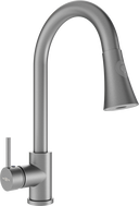 Mexen Elia kitchen faucet, gray - 670101-61