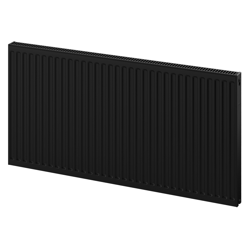 Mexen C11 Plate Radiator 500 x 500 mm, Side Connection, 398 W, Black - W411-050-050-70