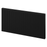 Mexen C11 Plate Radiator 500 x 500 mm, Side Connection, 398 W, Black - W411-050-050-70
