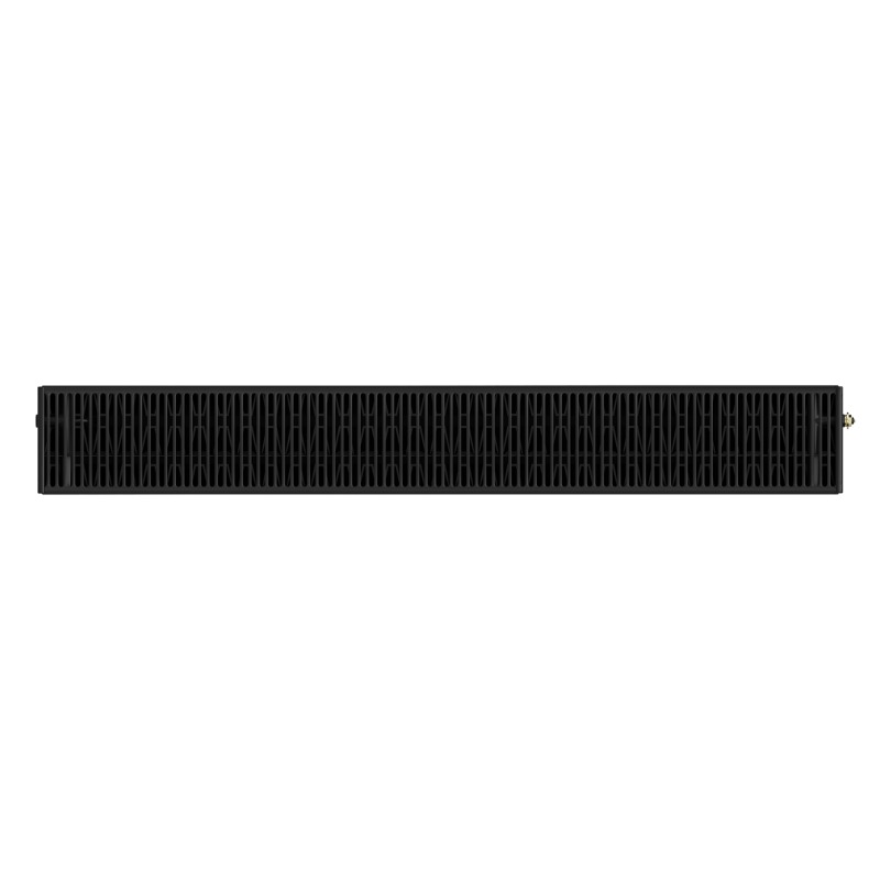 Mexen Flat CVF33 Panel Radiator 400 x 1200 mm, Bottom Connection, 1898 W, Black - W633F-040-120-70