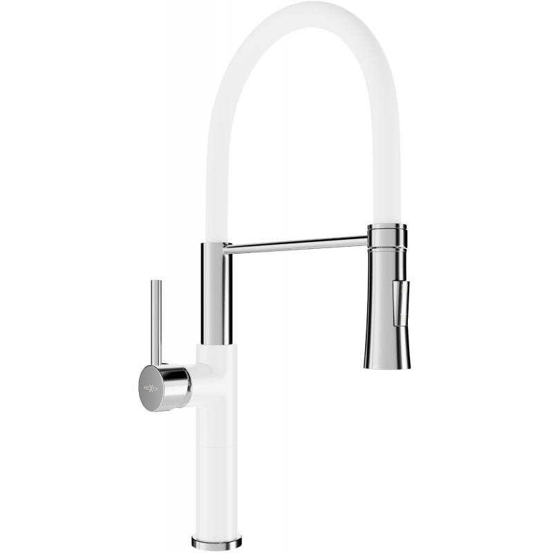 Mexen Dina kitchen faucet, white - 672701-20