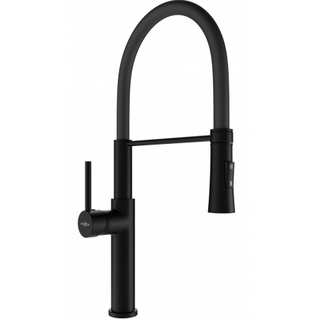 Mexen Dina kitchen tap, black - 672701-70