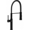 Mexen Dina kitchen faucet, black - 672701-70