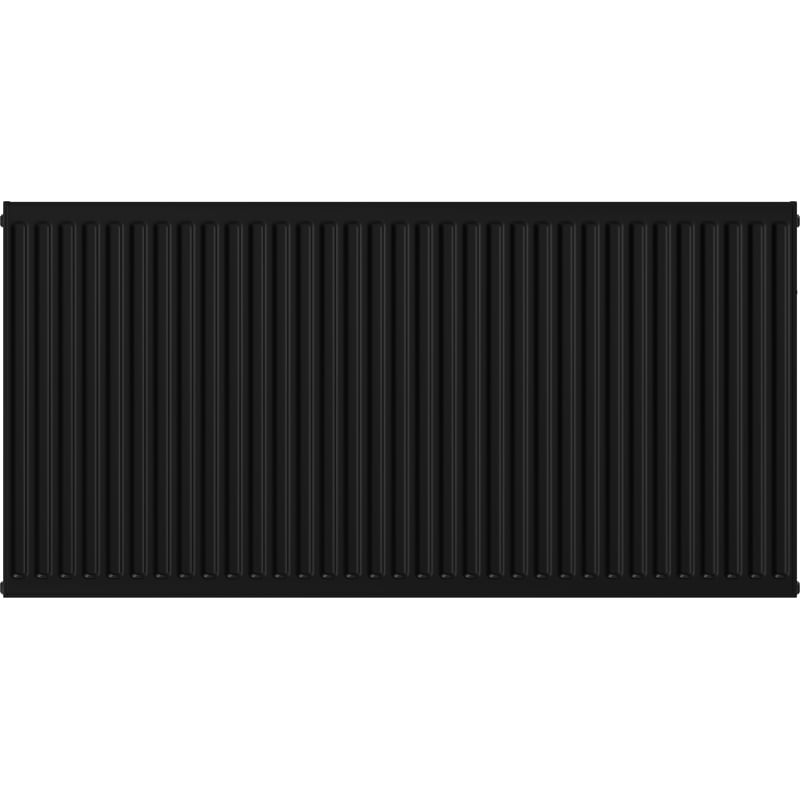 Mexen C11 panel radiator 600 x 2400 mm, side connection, 2240 W, black - W411-060-240-70