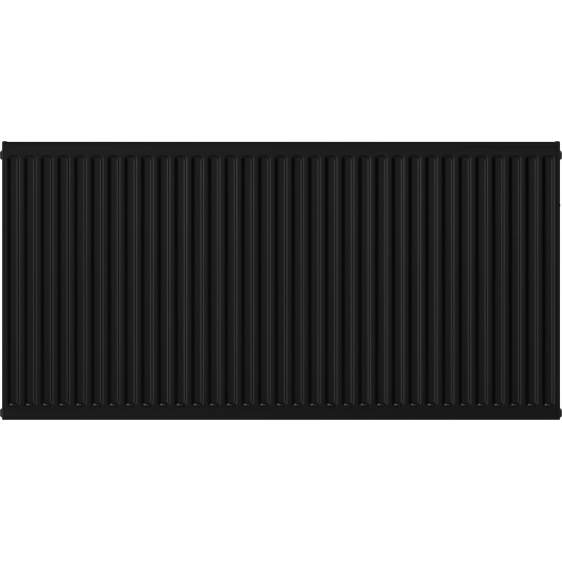 Mexen C11 plate radiator 600 x 2600 mm, side connection, 2427 W, black - W411-060-260-70