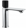 Mexen Royo One washbasin faucet, chrome/black - 72201-07