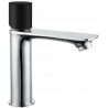 Mexen Royo One washbasin tap, chrome/black - 72201-07