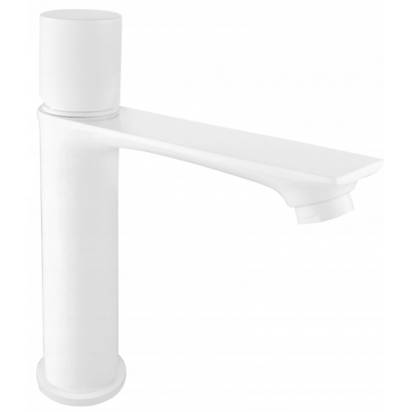 Mexen Royo One washbasin faucet, white - 72201-20