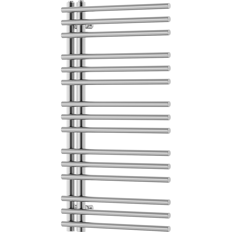 Mexen Neptun decorative bathroom radiator 900 x 500 mm, 291 W, chrome - W101-0900-500-00-01