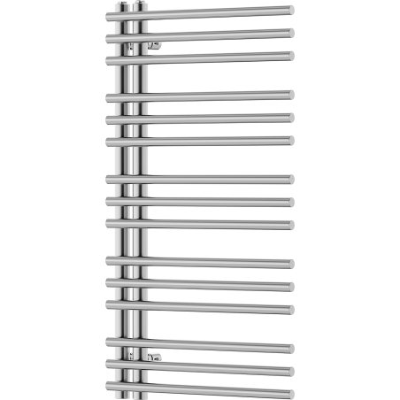 Mexen Neptun decorative bathroom radiator 900 x 500 mm, 291 W, chrome - W101-0900-500-00-01