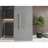 Mexen Neptun decorative bathroom radiator 900 x 500 mm, 291 W, chrome - W101-0900-500-00-01