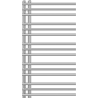 Mexen Neptun decorative bathroom radiator 900 x 500 mm, 291 W, chrome - W101-0900-500-00-01