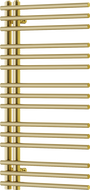 Mexen Neptun decorative bathroom radiator 900 x 500 mm, 291 W, gold - W101-0900-500-00-50