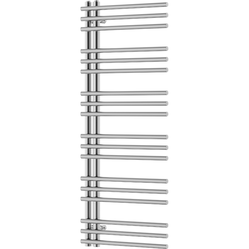 Mexen Neptun decorative bathroom radiator 1200 x 500 mm, 360 W, chrome - W101-1200-500-00-01