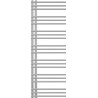 Mexen Neptun decorative bathroom radiator 1400 x 500 mm, 420 W, chrome - W101-1400-500-00-01
