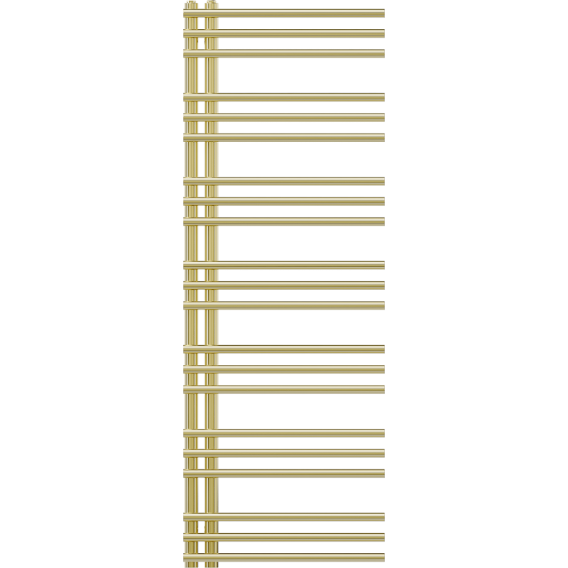 Mexen Neptun decorative bathroom radiator 1400 x 500 mm, 420 W, gold - W101-1400-500-00-50
