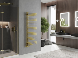 Mexen Neptun bathroom radiator 1400 x 500 mm, 420 W, gold - W101-1400-500-00-50